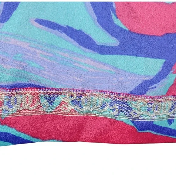 Lilly Pulitzer Embellished Swim Beach Cover-Up Size Small Coastal Resort Wear